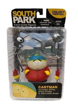 "Figura Mezco South Park Cartman 2011 6"" - Alien Probe - Kitty - Nueva en caja" Foto 1 de 2