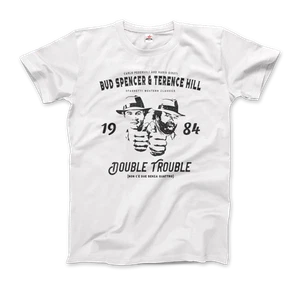 Bud Spencer & Terence Hill Double Trouble T-Shirt - Picture 1 of 12
