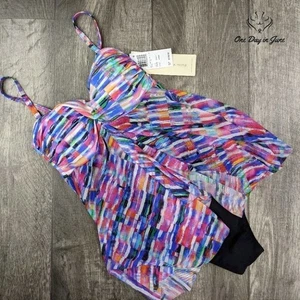 Gottex Abstract One Piece Size 6 - Picture 1 of 2