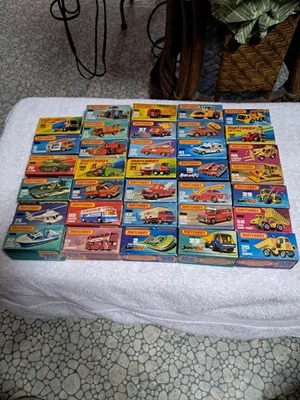 MATCHBOX Lesley Vintage Nuevo de Lote Antiguo 1974 a 1978 ¡¡Lote Superrápido de 34 Vehículos!! ¡MIRA! Foto 1 de 4