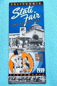 California State Fair & Exposition 1939 - Brochure - Picture 1 of 4