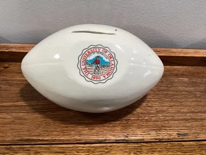 Vintage Bank. Football. University Of Oklahoma. AXO Sorority. - Picture 1 of 3