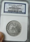 1853 O A&R RAYS SEATED HALF DOLLAR NGC SS REPUBLIC MISPLACED DATE WB 4. NICE 1853 O A&R RAYS SEATED HALF DOLLAR NGC SS REPUBLIC MISPLACED DATE WB 4. NICE