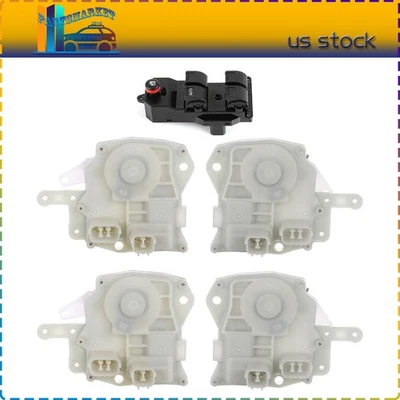Door Lock Actuators w/ Window Master Switch For 2004-2005 Honda Civic CR-V - Изображение 1 из 4