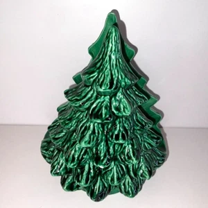 Vintage Keramik Weihnachtsbaum Serviettenhalter - Bild 1 von 5