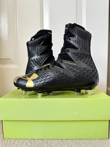 Under Armour Highlight Hybrid Junior Hightop Rugby Boots Size 4.5 Brand New - Picture 1 of 16