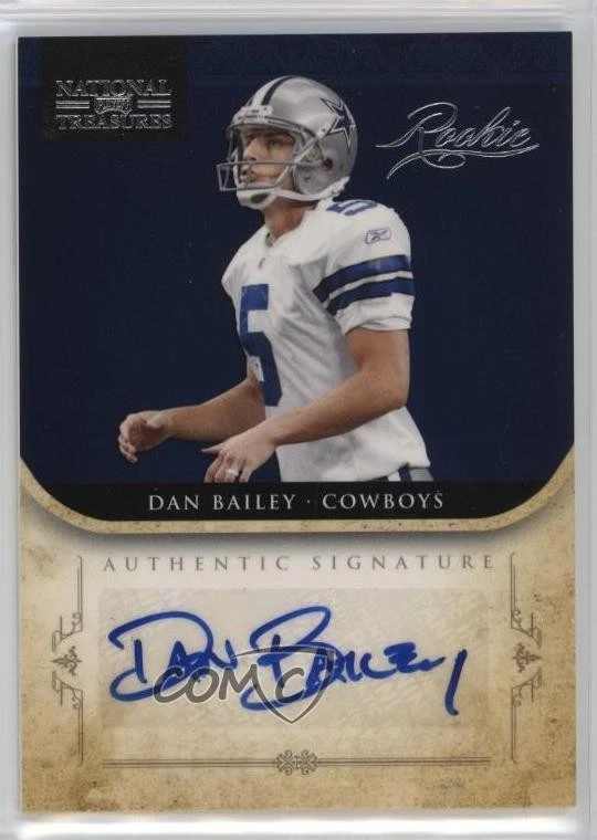2011 Playoff National Treasures Rookie /99 Dan Bailey #229 Rookie Auto RC - Image 1 of 2