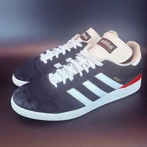 Adidas Busenitz Skateboarding Black Suede Mens Sneakers size 10 - G56359 - Picture 1 of 8