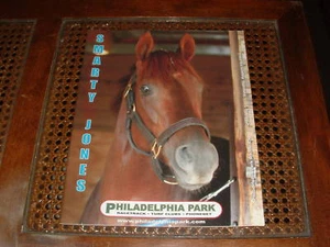 NEW SMARTY JONES 2004 RETIREMENT PROGRAM KENTUCKY DERBY PREAKNESS STAKES WINNER - Picture 1 of 1