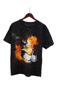 Travis Scott Birds Eye View Flame Tour Tee (93665-220) Men's Size S-2XL - Picture 1 of 2