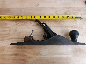 Miller Falls ?? Stanley ?? 14" langer Made in USA glatter Hobel gebrochener Griff - Bild 1 von 10