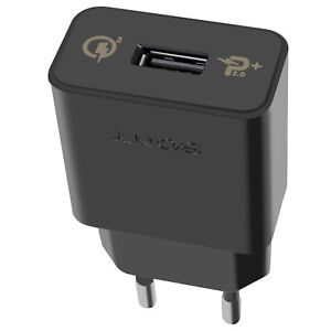Chargeur secteur Sony USB 15W Quick Charge 3.0 Noir