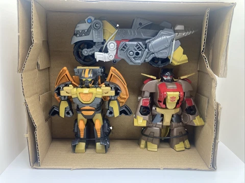Dinobot Adventures Predaking, Grimlock & Dinobot Snarl Action Figure 3-Pack Cover