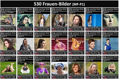 545 Lizenzfreie Profi-Bilder - Frauen Menschen - Royalty Free Photoshop UVP399,- - Bild 1 von 4