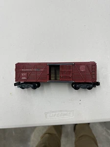 AMERICAN FLYER S-GAUGE 929 MISSOURI PACIFIC CATTLE STOCK CAR - Picture 1 of 7