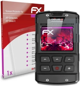 atFoliX Pellicola Vetro per XP Detectors XP Deus II 9H Armatura di protezione - Photo 1/5