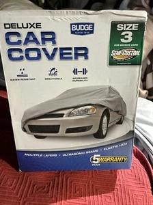 Budge D-3 Ultra UV Protection & Dirt Protector, Blue Car Cover Boxed & New! - Bild 1 von 24