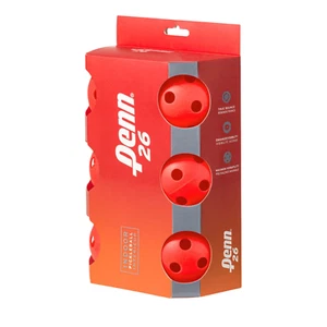 PENN 26 Indoor Pickleball Balls - 1 Pack of 6 Balls - Picture 1 of 3