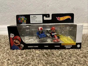 Hot Wheels Super Mario Bros Film 4er-Pack nur MARIO und TOAD - Bild 1 von 11