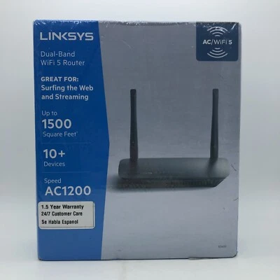 Linksys E5350 1000Mbps Wireless Router (ROULNK910) New NIB Sealed - Image 1 of 3