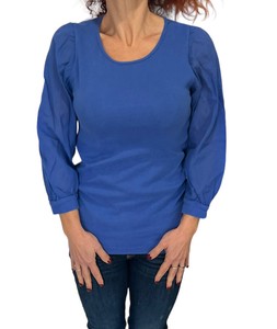 royal blue junior tops
