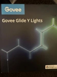 Brandneu Govee Glide Y Wandleuchten, RGBIC LED Gaming Smart Wall Creative UK LED - Bild 1 von 2