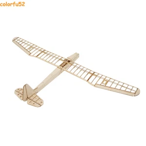 RC Model Sunbird Glider Airplane Balsa Wood Fixed Wing Plane KIT Wingspan 1052mm - Picture 1 of 8