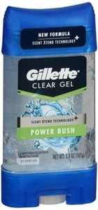 Gillette High Performance Power Rush Gel Deodorant 3.8oz - Picture 1 of 1