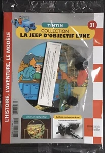 TINTIN La Jeep d’Objectif Lune au 1/8 n°31 Hachette 2023 État neuf sous cello - Bild 1 von 1