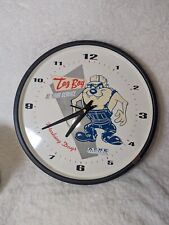 Tasmanian Devil Taz Boy 1994 Wall Clock Office Looney Tunes Vintage Not working