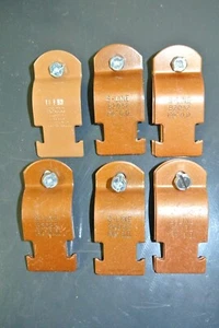 B-Line 1-3/8in. Copper Strut Clamp B2032 for Pipe/Conduit - Lot of 6 - Picture 1 of 4