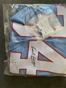 HOUSTON OILERS EARL CAMPBELL JERSEY AUTOGRAPHED COA - Picture 1 of 1