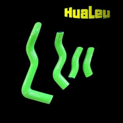For Kawasaki KLX250 KLX250S DTRACKER 2008-2015 Green Silicone Radiator Hose - Image 1 of 4