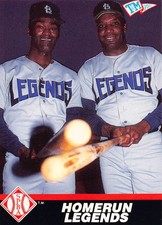 (George Foster / Bobby Bonds) 1989 T&M Senior League 119    Baseball Card