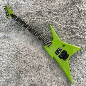 Green Ironbird Solid Special Shape Electric Guitar 6 Strings Rosewood Fretboard - Picture 1 of 7