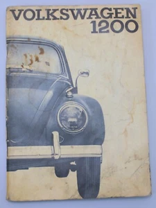 1963 Volkswagen 1200 Owner's Manual - Picture 1 of 11