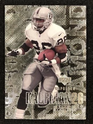 NAPOLEON KAUFMAN 2000 Upper Deck Black Diamond #84 Raiders  ID:1633 - Image 1 of 2