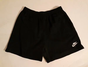 Vintage Nike Black Mesh Shorts - White Tag Made in USA - Picture 1 of 13