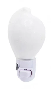 Real Seashell Night Light White Egg Cowrie Shell Decorative Beach Decor Coastal - Picture 1 of 2