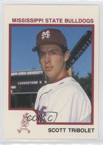 1991 Mississippi State Bulldogs Team Issue Scott Tribolet
