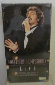 Engelbert Humperdinck Live VHS Tape 1997 Birmingham Hippodrome Concert - NOS NEW - Picture 1 of 6