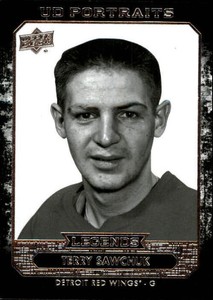 2014-15 Upper Deck UD Portraits #P42 Terry Sawchuk LEG