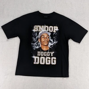 Snoop Doggy Dogg Supply T-Shirt Herren Medium schwarz Gesicht Portrait Grafik Rap Tee - Bild 1 von 5