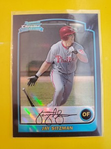 2003 Bowman Chrome Refractors #313 Jay Sitzman - Philadelphia Phillies