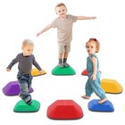 8 Stück Balanciersteine für Kinder Sensorisches Spielzeug für drinnen und dra...