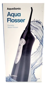 AquaSonic Aqua Flosser - Cordless Rechargeable Water Flosser Brand New Open Box - Bild 1 von 9