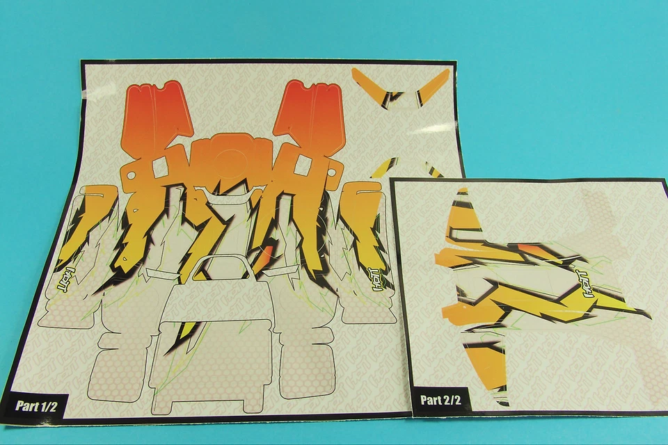 Dekorbogen mz-12 freaky orange S1002.14O v. Graupner / Günther Modellsport - Bild 1 von 1