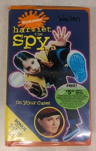 Harriet the Spy (VHS 1996) Clamshell Orange Tape Nickelodeon **Buy 2 Get 1 Free* - Picture 1 of 3