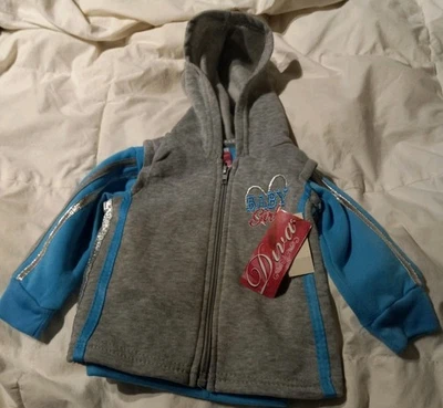 Top y chaqueta con capucha Diva talla 12M nueva con etiquetas Foto 1 de 4