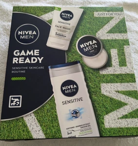 NIVEA MEN Game Ready Sensitive Skincare Gift Set - Picture 1 of 2